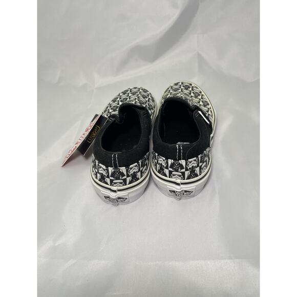 VANS Star Wars Slip-On Dkside/Chckrbd Size Kids 1.5 Lmtd Edition- SEE DESCRIPT - Picture 7 of 8